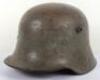 WW1 German M-16 Steel Combat Helmet Issued to Bulgarian Troops - 7