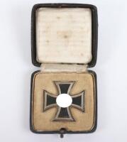 Cased WW2 German 1939 Iron Cross 1st Class by Paul Meyhauer