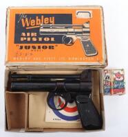 Scarce .177” Webley Junior Air Pistol