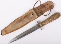 Scarce WW2 German Luftwaffe Forestry Bayonet / Fighting Knife