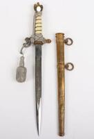 WW2 German Kriegsmarine Officers Dress Dagger by Carl Eickhorn Solingen