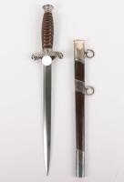 Third Reich Land Customs Officials Dress Dagger by WKC Solingen