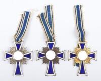 Third Reich Mothers Cross Awards