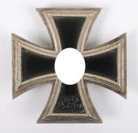 WW2 German 1939 Iron Cross 1st Class by Wilhelm Deumer