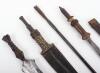 3x Assorted 19th Century African Tribal Knives - 2