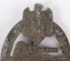 WW2 German Army / Waffen-SS Panzer Assault Badge in Silver by Hermann Aurich Dresden - 4