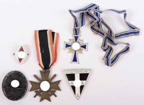 WW2 German Medals and Badge Grouping