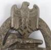 WW2 German Army / Waffen-SS Panzer Assault Badge in Bronze Daisy Variant Type B - 3