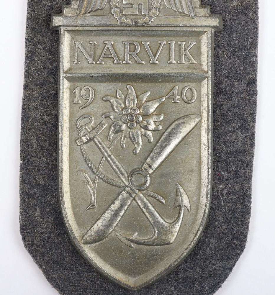 WW2 German Luftwaffe Narvik Campaign Shield