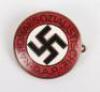 Third Reich NSDAP Party Badge by Hans Doppler - 2