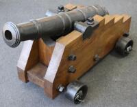 Attractive and Decorative Copy of a 19th Century Ships Cannon