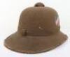 WW2 German Afrikakorps 2nd Pattern Sun Helmet - 7