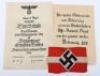 Attributed Third Reich Hitler Youth Armband - 2