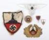 WW2 German Veterans Associations Insignia Grouping, - 2