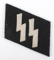 WW2 German Waffen-SS NCO’s Tunic Collar Patch