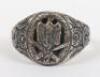 WW2 German Armed Forces Commemorative Ring - 4