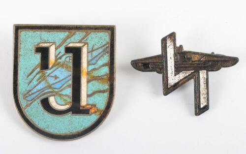 2x German U-Boat Squadron Veterans Association Badges