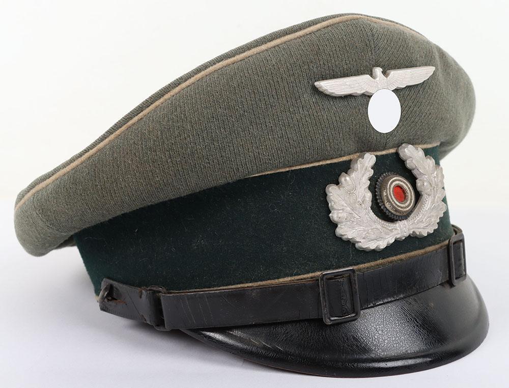 Ww2 German Raks WW2 German Army Infantry Enlisted Ranks / NCO’s Peaked Cap