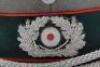 WW2 German Artillery Officers Peaked Cap - 3