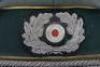 WW2 German Army Signals Officers Peaked Cap - 4