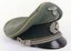 WW2 German Army Signals Officers Peaked Cap - 6