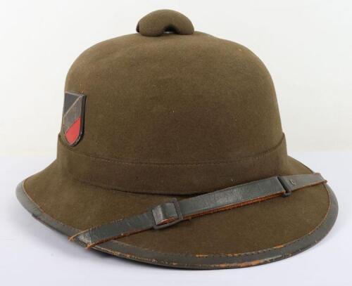 WW2 German Afrikakorps 2nd Pattern Sun Helmet