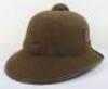 WW2 German Afrikakorps 2nd Pattern Sun Helmet - 6