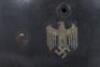 WW2 German Army M-40 Single Decal Steel Combat Helmet - 4