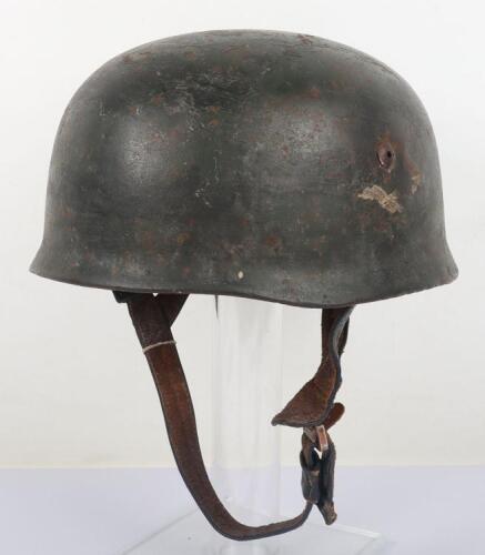 WW2 German Luftwaffe Paratroopers (Fallschirmj&auml;ger) M-38 Steel Combat Helmet
