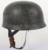 WW2 German Luftwaffe Paratroopers (Fallschirmj&auml;ger) M-38 Steel Combat Helmet - 8
