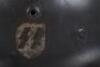 WW2 German Waffen-SS Single Decal Steel Combat Helmet - 2