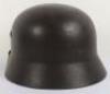 WW2 German Waffen-SS Single Decal Steel Combat Helmet - 6