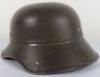 WW2 Bulgarian Luftschutz Steel Helmet - 5