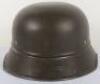 WW2 Bulgarian Luftschutz Steel Helmet - 9