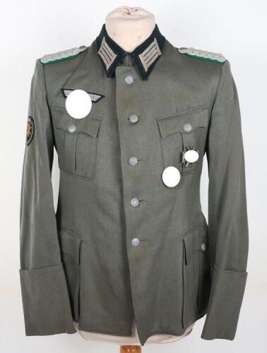 WW2 German Army Mountain Troops (Gebirgsj&auml;ger) Majors Combat Tunic