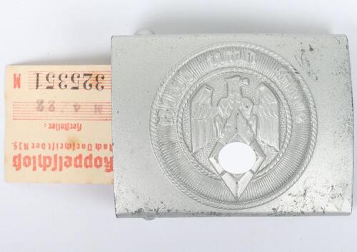 Mint Un-issued Hitler Youth Belt Buckle