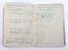 WW2 German Army Soldbuch 8th Medical Transport (8.Kranken-Trsp) Abteilung 595 - 6