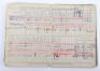 WW2 German Army Soldbuch 8th Medical Transport (8.Kranken-Trsp) Abteilung 595 - 7
