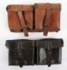 2x WW2 German G43 Ammunition Pouches