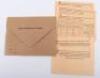 WW2 German Home Front Groceries Card Folder