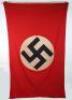 WW2 German NSDAP Flag Taken by US GI from the Town Hall in Spa, Belgium in 1944 - 4