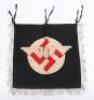 Rare Third Reich Deutsche Reichsbahn (Railways) Trumpet Banner - 2