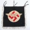 Rare Third Reich Deutsche Reichsbahn (Railways) Trumpet Banner - 6
