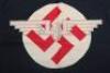 Rare Third Reich Deutsche Reichsbahn (Railways) Trumpet Banner - 7