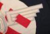 Rare Third Reich Deutsche Reichsbahn (Railways) Trumpet Banner - 8