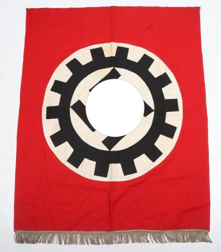 Third Reich Deutsches Arbeitsfront (D.A.F) Podium Banner