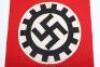 Third Reich Deutsches Arbeitsfront (D.A.F) Podium Banner - 3
