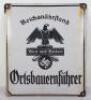 Third Reich Reichsn&auml;hrstand (State Food Production Society) Enamel Building Sign - 2