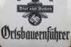 Third Reich Reichsn&auml;hrstand (State Food Production Society) Enamel Building Sign - 5