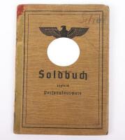 WW2 German Army Pioneers Soldbuch